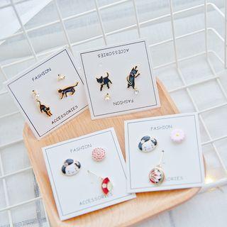 Non-matching Cat Earring (various Designs)