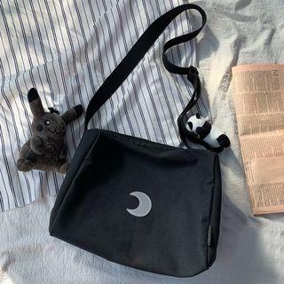 Moon Detail Messenger Bag