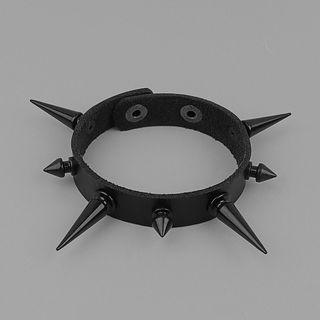Stud Bracelet 1pc - Black - One Size