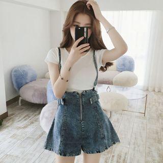 Set: T-shirt + Jumper Denim Shorts