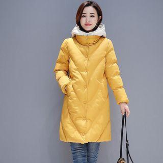 Quilted Hooded Coat