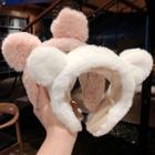 Chenille Animal Ear Headband