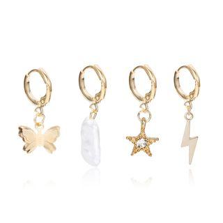 Set Of 4: Hoop Earring