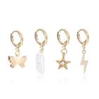 Set Of 4: Hoop Earring