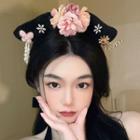 Vintage Flower Face Wash Headband Pink - One Size
