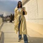 Belted Double-breasted Classic Trench Coat