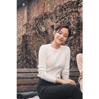 Slim Fit Rib Knit Top