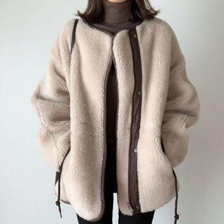 Fleece Jacket Khaki - One Size