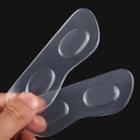 Transparent Silicone Heel Shield Transparent - One Size