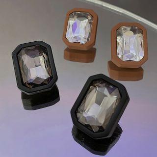 Faux Crystal Acrylic Earring