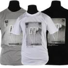 Printed Round-neck T-shirt