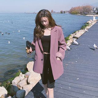 Back Cutout Blazer