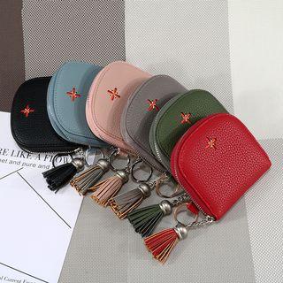 Tassel Zip Coin Purse