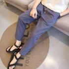 Striped Buttoned Pants
