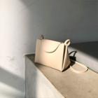 Snap-button Triangle Bag With Strap