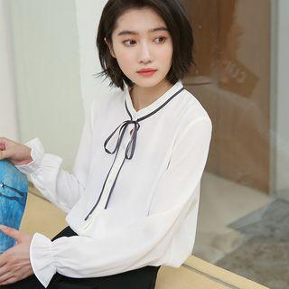 Flared Cuff Blouse