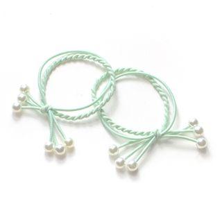 Beaded Bair Hair Tie
