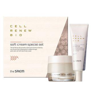 The Saem - Cell Renew Bio Soft Cream Special Set: Cream 60ml + Essence 20ml