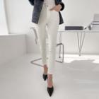 Zip-fly Slim-fit Pants