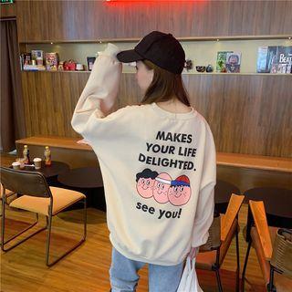 Print Long-sleeve Pullover