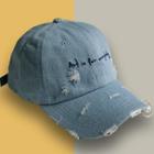 Lettering Distressed Cap