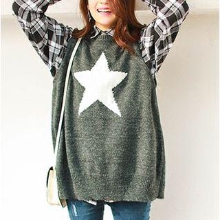 Star Knit Vest