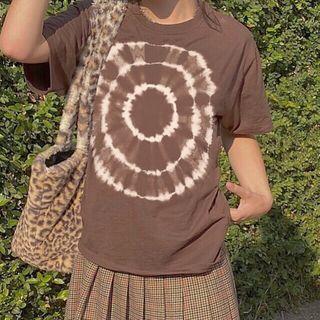 Short Sleeve Tie-dyed T-shirt