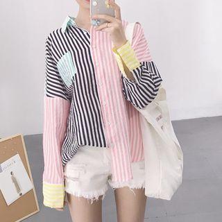 Multi-color Striped Shirt