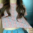Floral Cropped Top