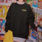 Palmtree And Soda Letter Oversized Sweatshirt Vol.19