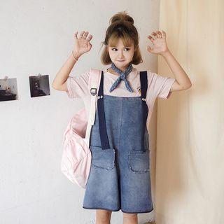 Distressed Pockets Jumper Shorts
