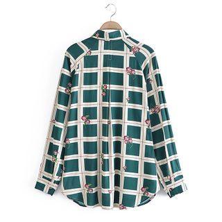 Plaid Floral Shirt