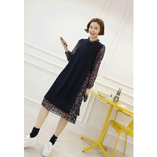 Sleeveless Beribboned Long Knit Top
