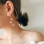 Faux Pearl Drop Earring / Clip-on Earring