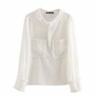 Fray Hem Blouse