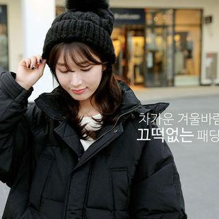 Detachable-hood Duck Down Padded Vest