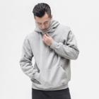 High-neck Hooded Pullover