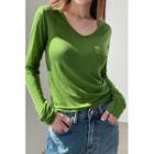 Reversible Long-sleeve T-shirt