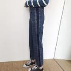 Panel High-waist Jeans