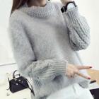 Cable Knit Panel Chunky Sweater