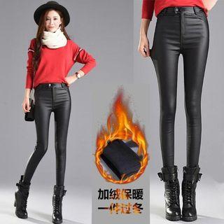 Faux Leather Jeggings