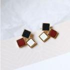 Square Accent Ear Stud