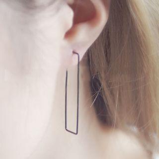 Wired Square Earrings