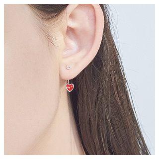 Heart Swing Earring