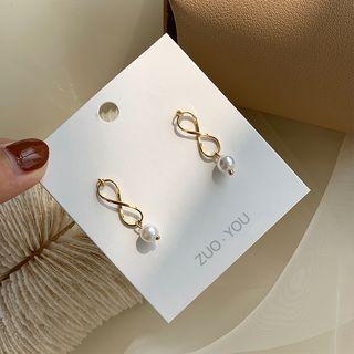 Infinity Sign Earring / Clip-on Earring