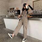 Straight Fit Jumper Pants Army Green - One Size