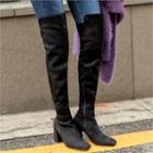 Block-heel Over-the-heel Boots