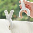 Set Of 6: Plastic Clothes Peg Set Of 6: Khaki - One Size