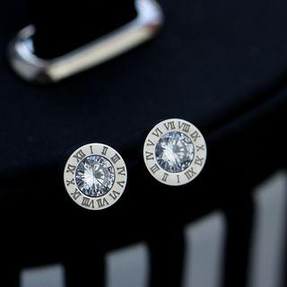 Titanium Steel Stud Earrings