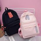 Bow-accent Oxford Backpack